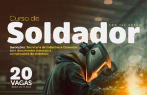 Secretaria de Indústria e Comércio abre inscrições para curso gratuito de soldador