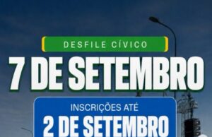 Inscrições abertas para o Desfile Cívico de 7 de Setembro em Santa Helena