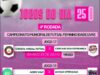 Ginásio 25 de Julho recebe 4ª rodada do Campeonato Municipal de Futsal Feminino de Missal nesta terça-feira