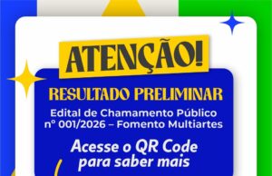 Prefeitura de Santa Helena divulga resultado preliminar do edital de fomento à cultura