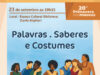Espaço Cultural Biblioteca Dante Alighieri recebe atividade da 20ª Primavera dos Museus em 23 de setembro Palavras e saberes