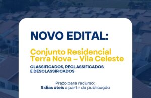 Prefeitura divulga resultado da análise documental dos candidatos às casas do Conjunto Residencial Terra Nova Edital santa helena