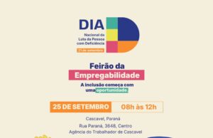 Cascavel realiza Feirão da Empregabilidade focado no Dia D da Pessoa com Deficiência