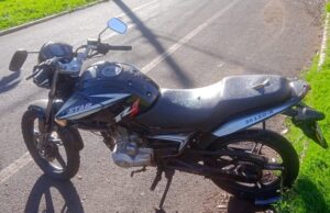 Motocicleta é furtada durante a madrugada em Santa Helena após ser deixada na via pública