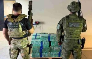 Quase 400 kg de maconha são encontrados em casa usada como depósito em Marechal Rondon