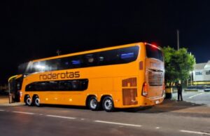 Ônibus que saiu de Foz para Goiânia é assaltado por grupo armado na PR-317
