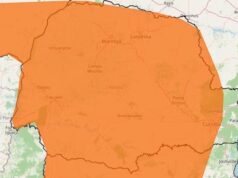 Paraná tem alerta laranja para tempestades nesta terça-feira