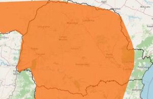Paraná tem alerta laranja para tempestades nesta terça-feira