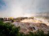 Cataratas do Iguaçu mantêm vazão acima de 7 milhões de litros por segundo nesta quinta-feira