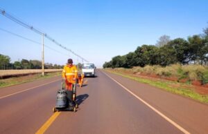 Obras de pavimentação da estrada de Puerto Indio entram na reta final no Paraguai