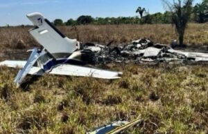 Queda de avião clandestino deixa três mortos em Mato Grosso e mobiliza investigação policial Queda avião no mato grosso