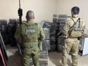 PF e PM/PR apreendem quase 2,5 toneladas de maconha em Foz do Iguaçu/PR