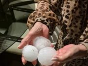 Temporal com granizo de grandes proporções atinge Assunção e causa prejuízos
