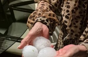 Temporal com granizo de grandes proporções atinge Assunção e causa prejuízos